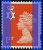 2000 GB - SGNI88 N. Ire 1st Flame 2B (W) Perf 14 from DX24 MNH